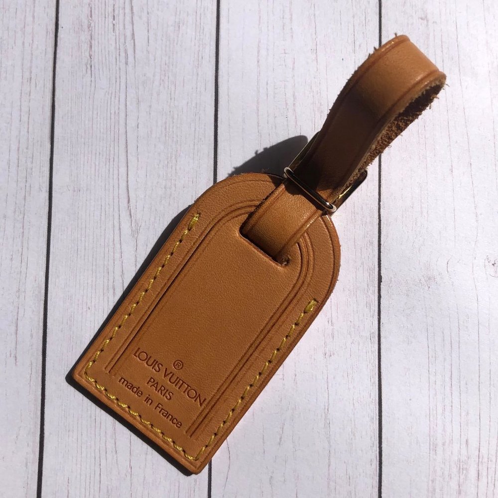 Louis Vuitton Small Leather Luggage Tag